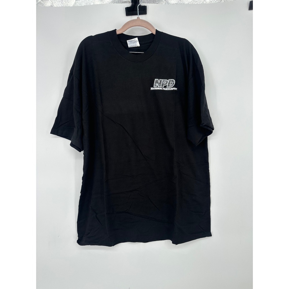 National Parts Depot NPD TShirt Men XL Black Classic Car Restoration Graphic Tee